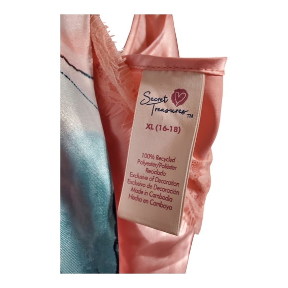 2Pc Satin Robe & Slip Set NWOT - Picture 2 of 5